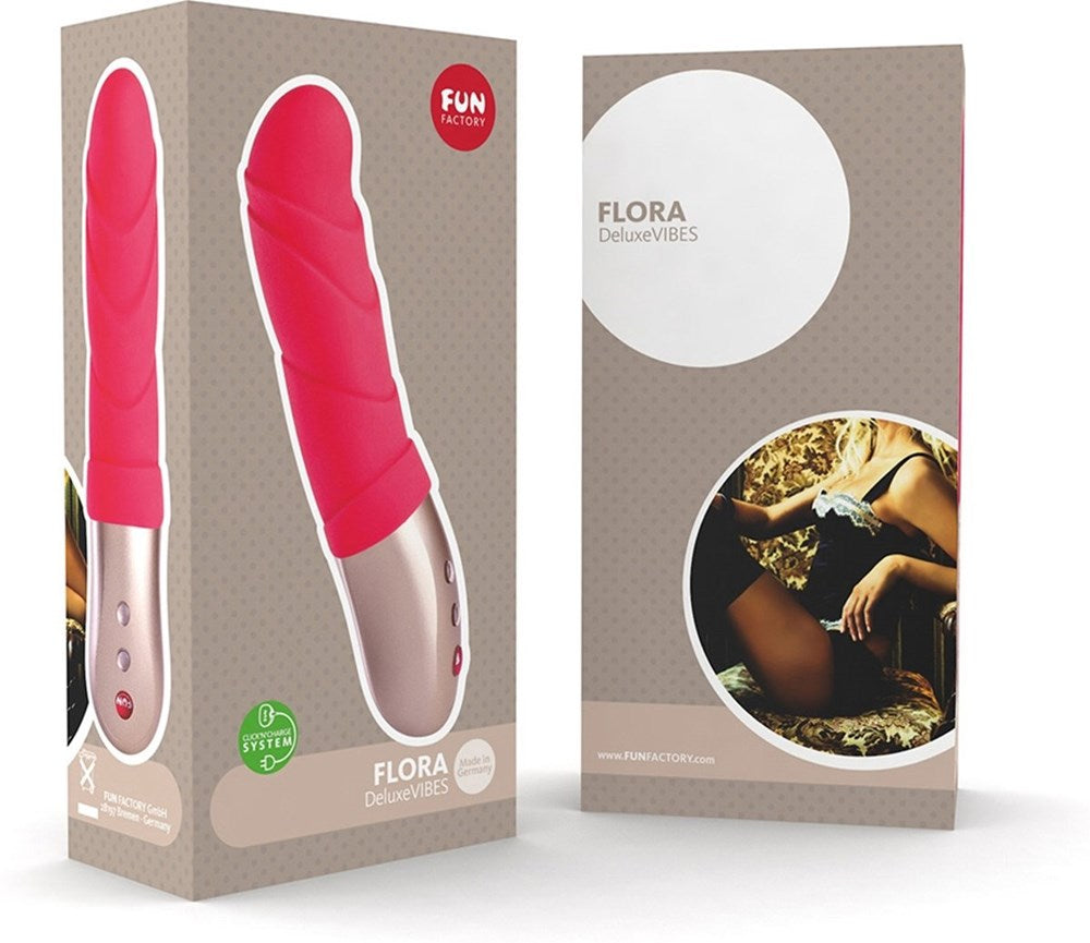 Fun Factory Flora India Red Waterproof Vibrators