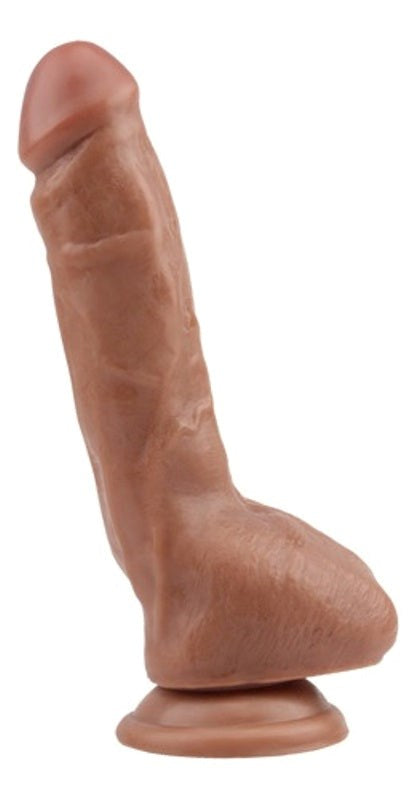 Gangster Dual-Density Dildo - 8-Inch Mob Boss Delight Realistic Dildos