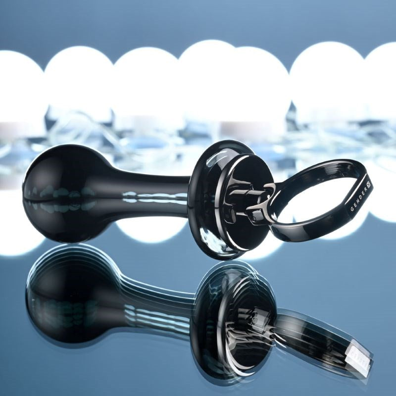 Gender X BLOW POP - Smooth, Secure, and Satisfying Glass Pleasure Plug Glass Sex Toys