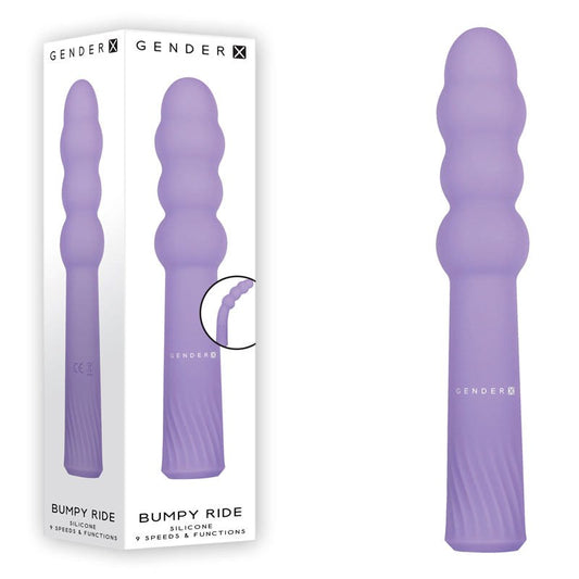 Gender X Rechargeable Textured Pleasure Vibe - G-Spot Vibrators