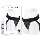Gender X Adjustable Double Rider Strap-On Harness Strap On Sextoys