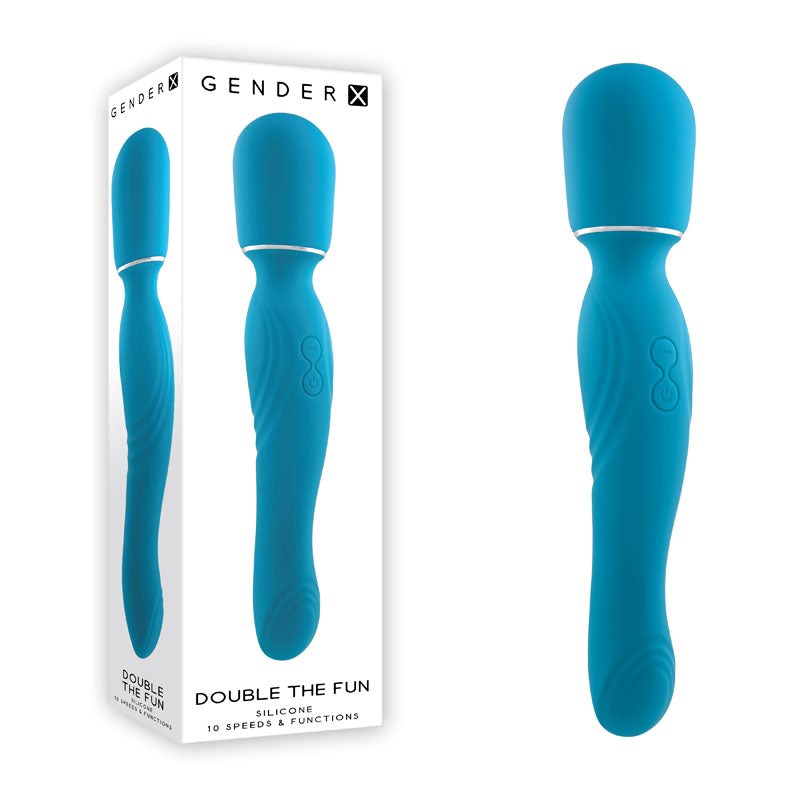 Gender X's Dual-Ended Pleasure Wand - 10 Speeds of Blissful Delight Body Wands