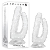 Gender X DUALISTIC - Flexible, Hands-Free Intimate Exploration Double Ender