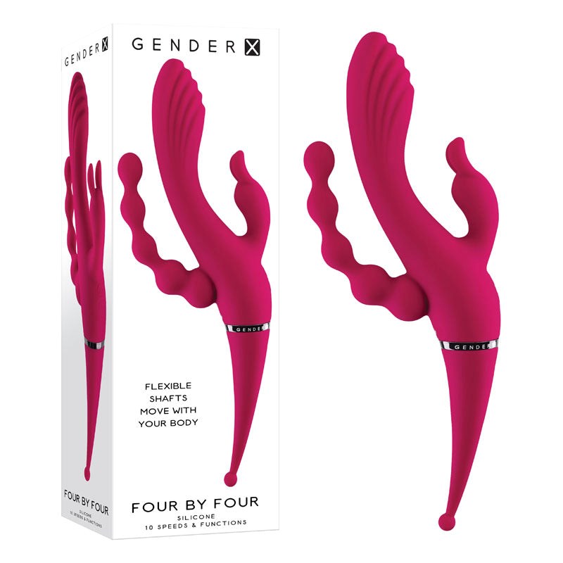 Gender X FOUR BY FOUR - Rose- Ecstasy Unleashed G-Spot Vibrators