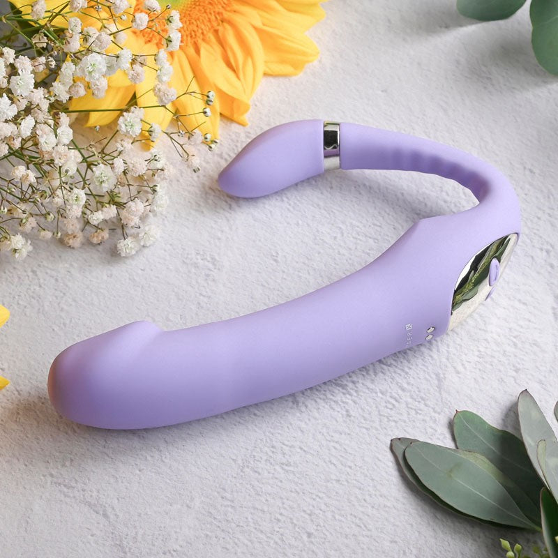 Gender X's Lilac Strapless Strap-On - 10 Speeds of Ecstasy Strap On Sextoys