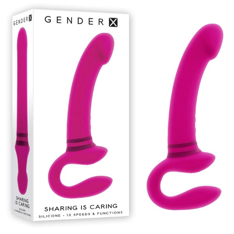 Gender X SHARING IS CARING - Pink Strap On Sextoys