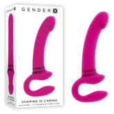 Gender X SHARING IS CARING - Pink Strap On Sextoys