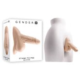 Gender X Squishy Silicone Stand-to-Pee Companion Strap On Sextoys