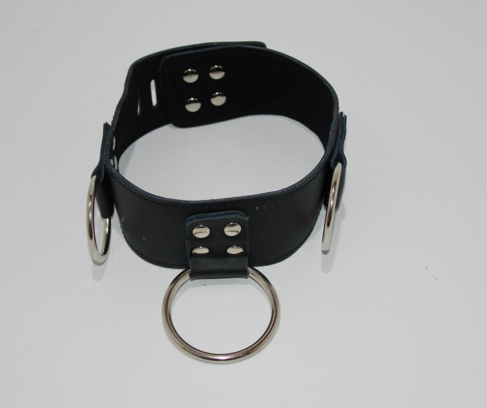 Gentle Medusa Ladies Bondage Collar Heavy PVC Collars and Leads