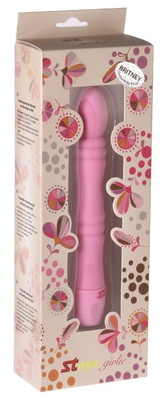 Girlie Britney Rosa - Waterproof Vibrator for Intimate Bliss - G-Spot Vibrators