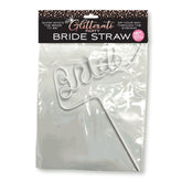 Radiant Reusable Straw - Glitterati Bride Edition Bachelorette and Bucks