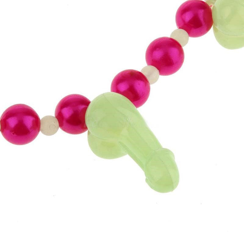 Glow in Dark Dickie Necklace Fancy Dress Ups