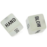 Glow In The Dark Foreplay Dice Party Gifts and Novelties