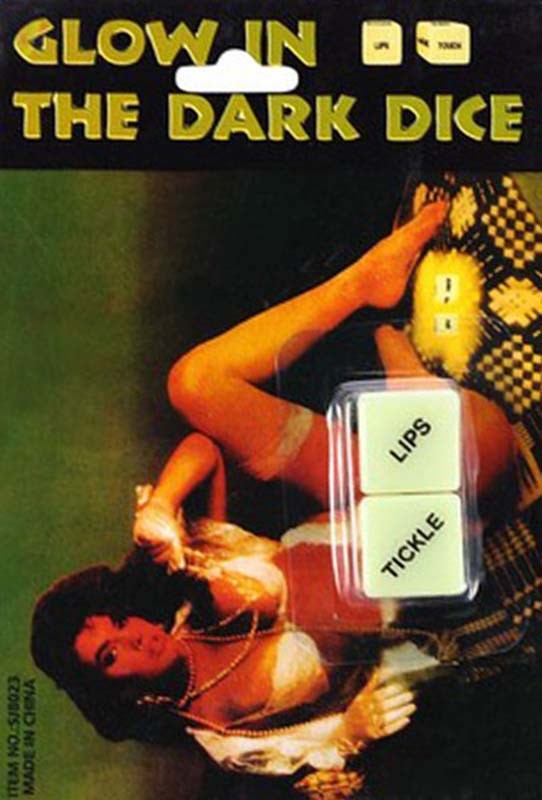 Glow In The Dark Foreplay Dice Party Gifts and Novelties