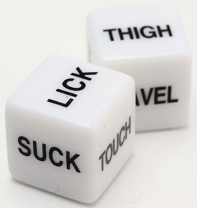 Glow In The Dark Foreplay Dice Party Gifts and Novelties