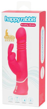 Happy Rabbit Rechargeable Realistic Thrusting Vibrator Pink Rabbit Vibrators