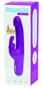 Happy Rabbit Slimline Realistic Rechargeable Rabbit Vibrator Rabbit Vibrators