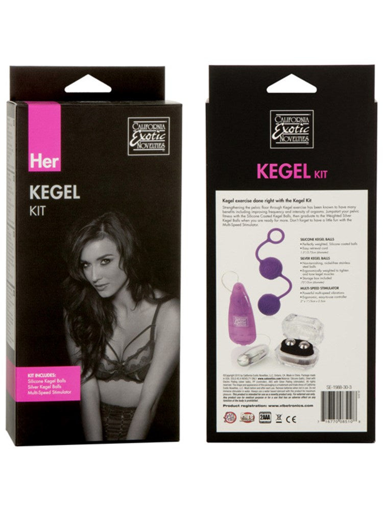 California Exotics Her Kegel Exercisers Sex Kit Love Eggs and Kegel Exercisers