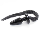 Horse Soft Rubber Tail Anal Plug Steel Sex Toys