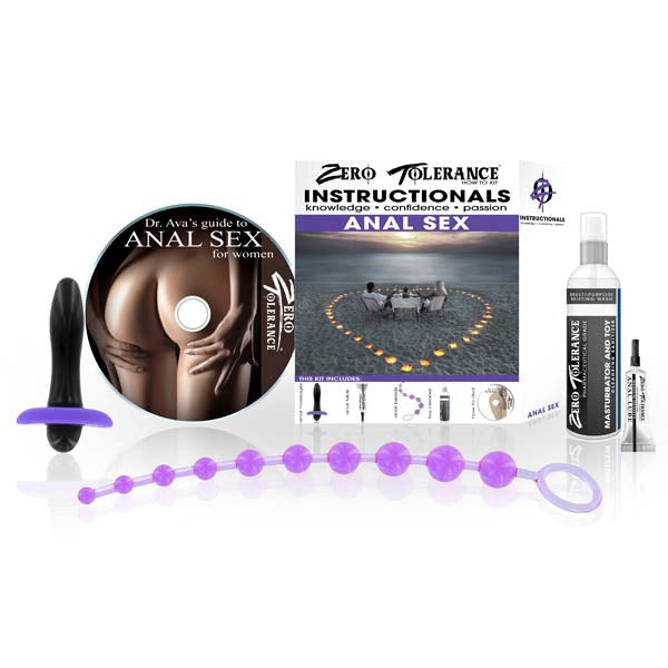 Zero Tolerance How To ANAL SEX Instructional Kit Sex Kits