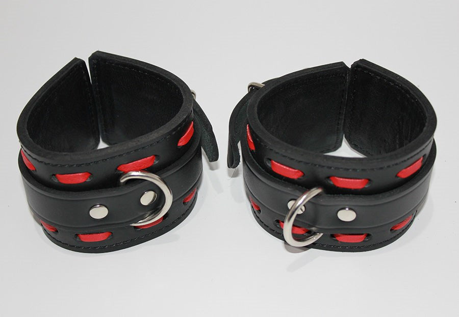 Luxurious Infernal Restraint Wrist Cuffs by Hell's Couture Cuffs and Restraints