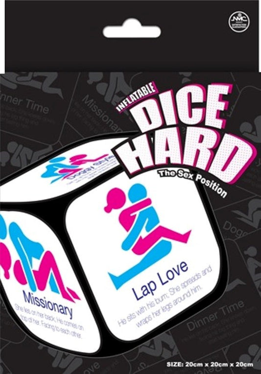 Inflatable Dice Hard The Sex Position - Party Gifts and Novelties