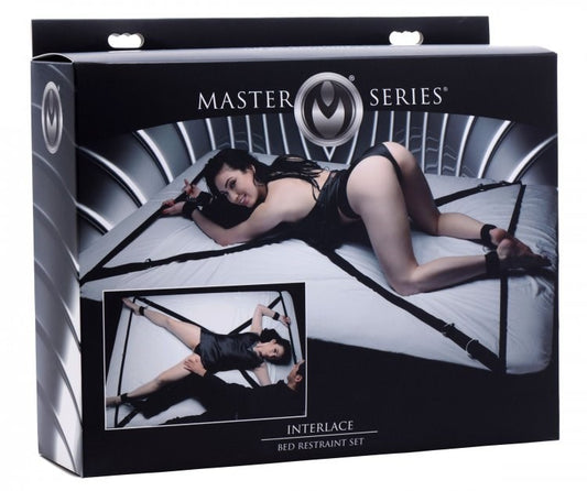 Elevate Intimacy with XR Brands Interlace Restraint Collection - Cuffs and Restraints