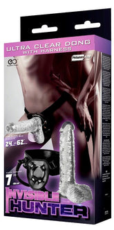 Invisible Hunter Strap-On Harness 7 inch Realistic Dildos
