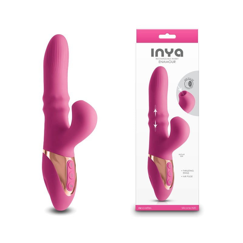 INYA Enamour - Pulsating Vibrator for Blissful Indulgence Rabbit Vibrators