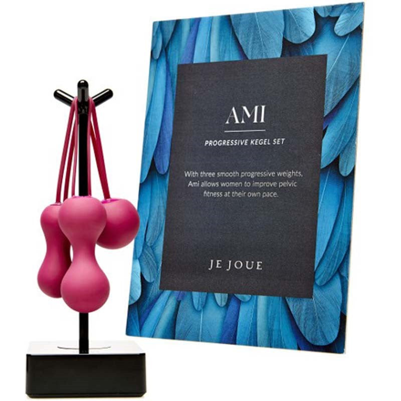 Je Joue Ami Set Black Love Eggs and Kegel Exercisers