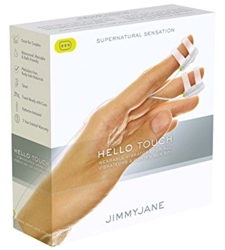 JimmyJane Hello Touch Adult Finger Vibrator Finger and Tongue Vibrators