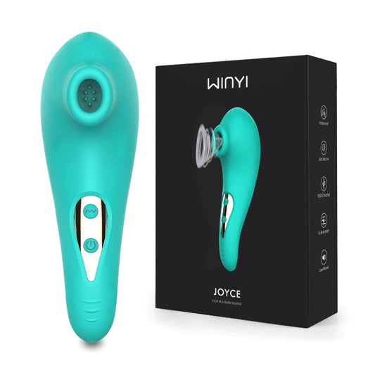 Joyce Clitoral Stimulator Teal - Clit Ticklers and Pulsators