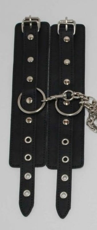 JTs Stockroom Neck & Wrist Restraints on Connecting Chain Cuffs and Restraints