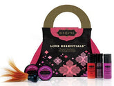 Kama Sutra Love Essentials Romantic Travel Purse, Raspberry Sex Kits