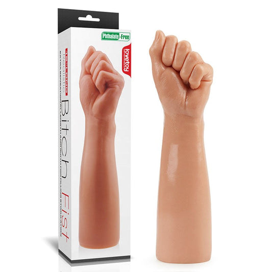 King Sized 12'' Bitch Fist - Flesh Realistic Dildos