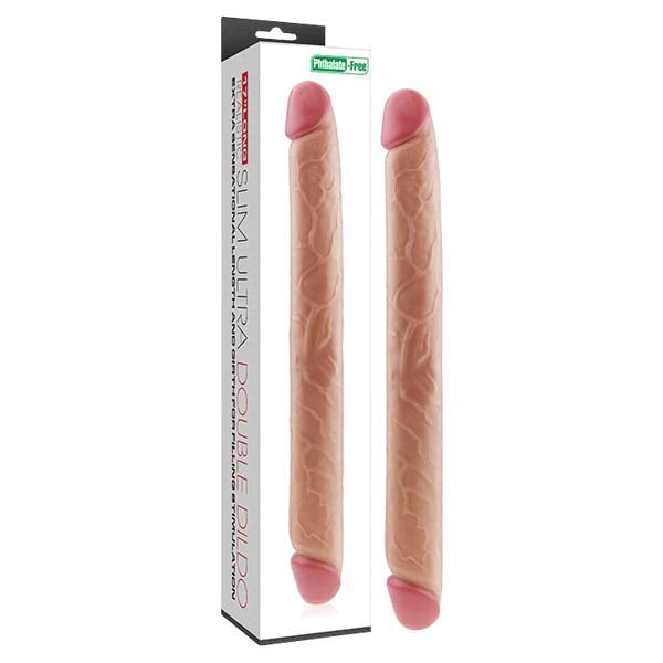 King Sized Slim Ultra Double Dildo - 17 Inch Realistic Dildos