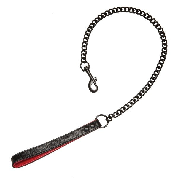Kink Leather Handlers Leash - Elegant, Powerful BDSM Accessory Collars and Leads