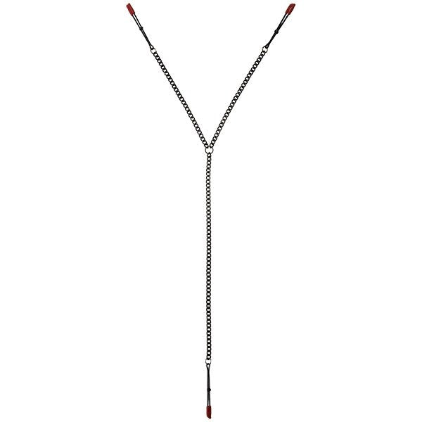 Kink Pinch Nipple & Clit Tweezer Clips with Silicone Tips Nipple and Clit Clamps