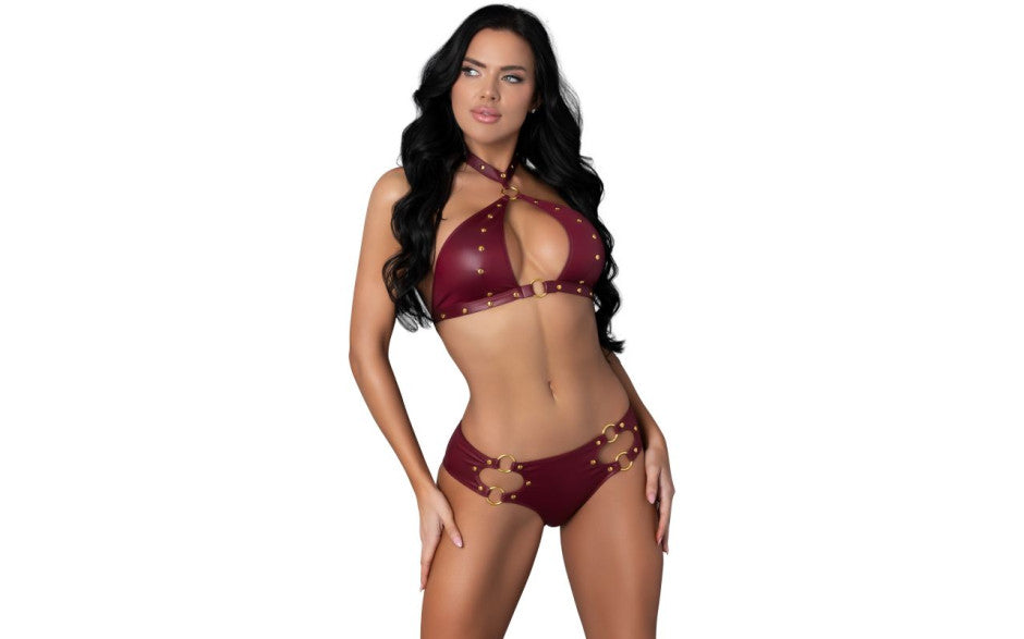Magic Silk Juno Jewel Two Piece Fetish Bra and Panty Set - Her Fetish