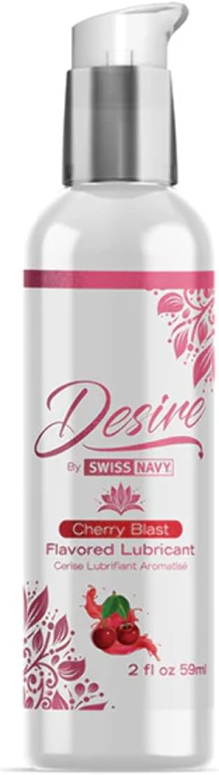 Swiss Navy Desire Cherry Blast Water Based Intimate Lubricant - Water Based Lubes