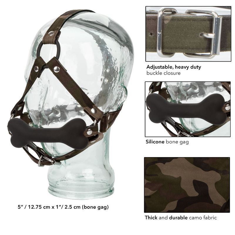 Colt Camo Bone Gag Bondage Gags and Bits