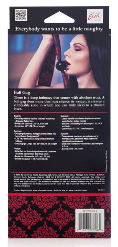 Scandal Ball Gag Bondage Gags and Bits