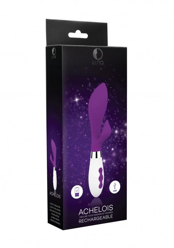 Shots Luna Achelois Rechargeable Silicone Rabbit Vibrator - Rabbit Vibrators