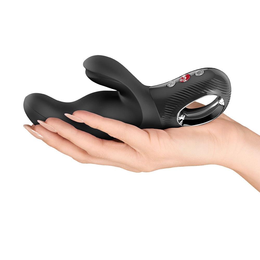 Fun Factory MISS BI Rechargeable Rabbit Massager Black Rabbit Vibrators