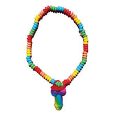 Rainbow Edible Pecker Ring Candy Necklace Party Gifts and Novelties