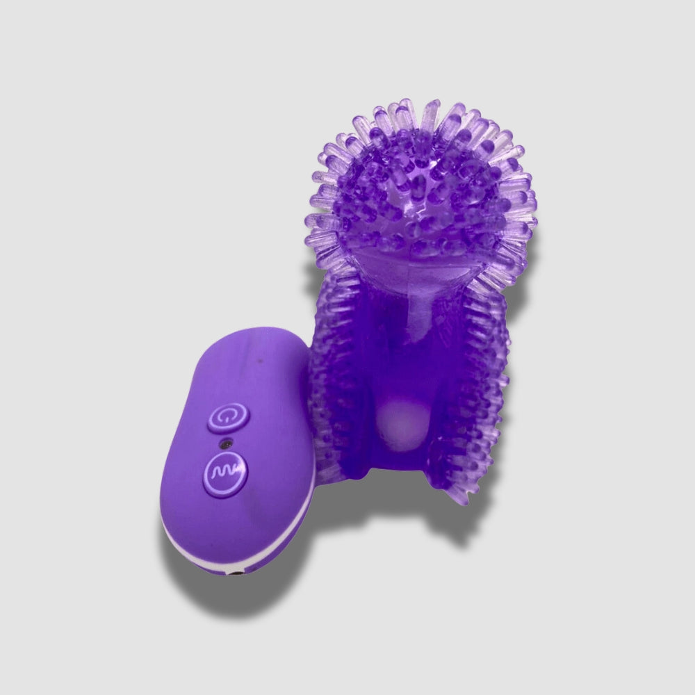 Sinner Shaggy Honey G-Spot Vibrator Purple G-Spot Vibrators