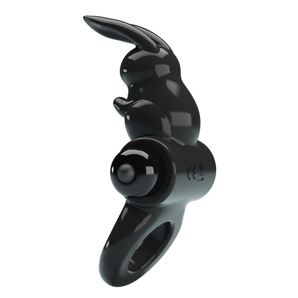 Party Up LEO Male Pleasure Vibrating Cock Ring Black Vibrating Cock Rings