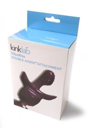 KinkLab VibeRite Double Agent Attachment Vibrator Accessories