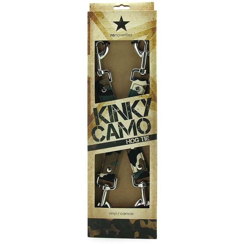 Kinky Hogtie Camo Cuffs and Restraints