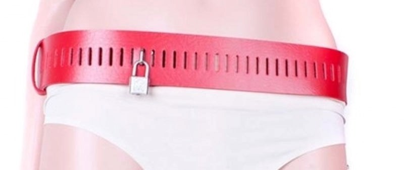 KookieLeather Wrist and Thigh Restraints Red Cuffs and Restraints
